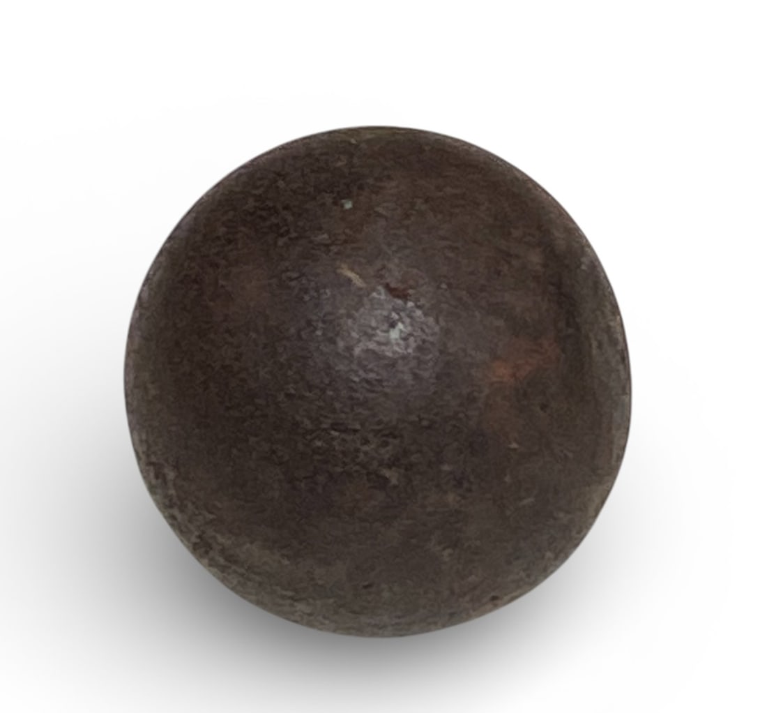 Civil War Cannon Ball Fragments and Complete Cannon Ball - 12