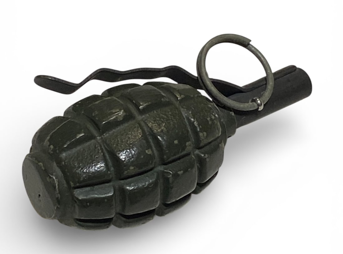 Inert WWII Soviet Russian F1 Hand Grenade (1 of 2)