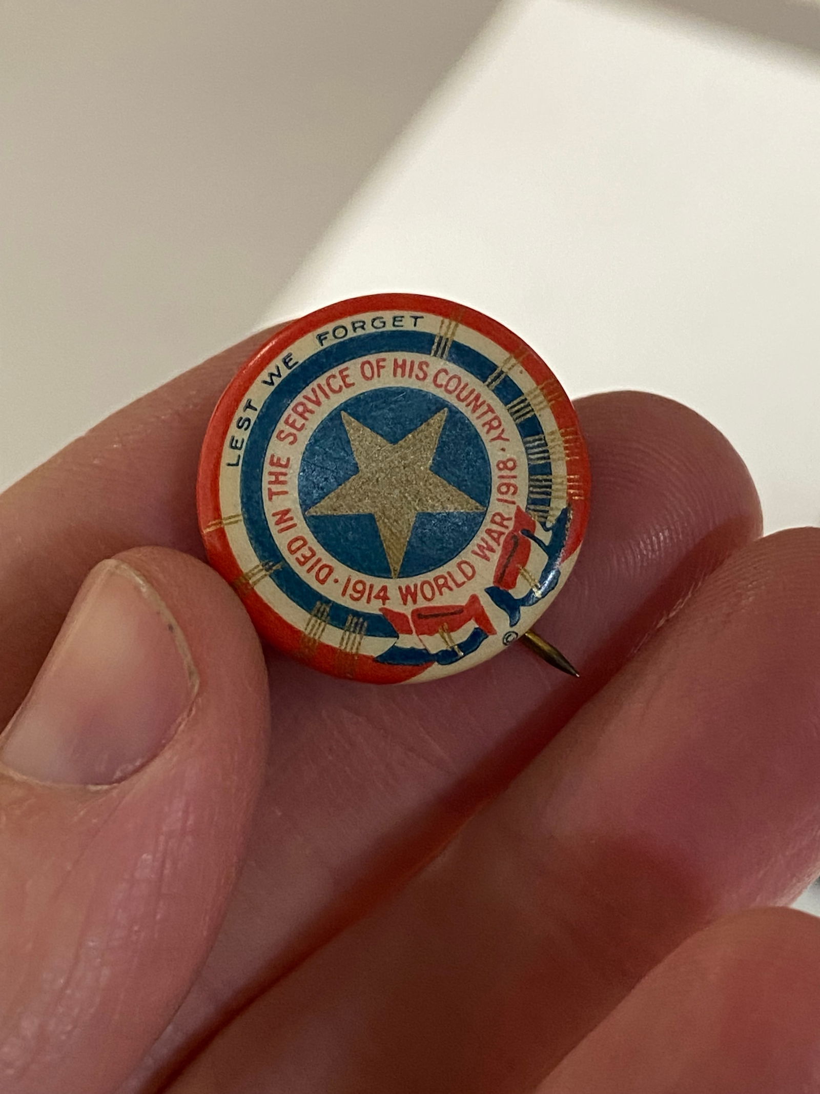 WWI Grouping with Mother Star and Pin - 5