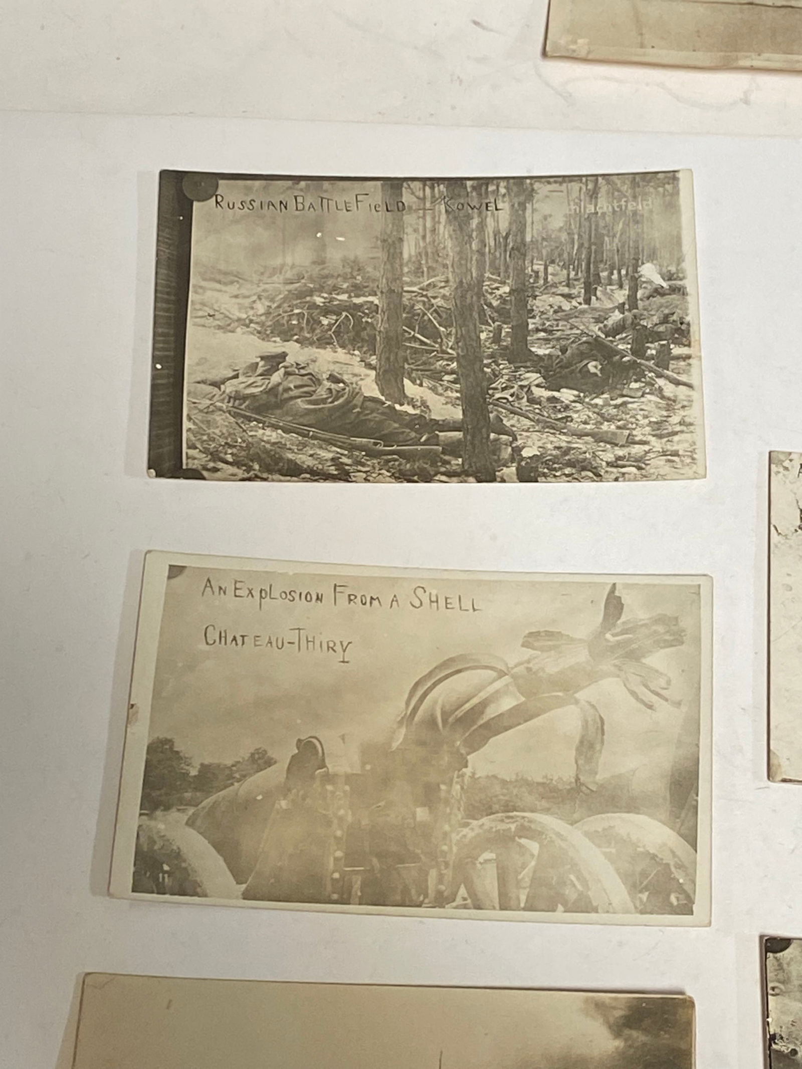 Interesting Grouping of Various WWI Era Photos  - 2