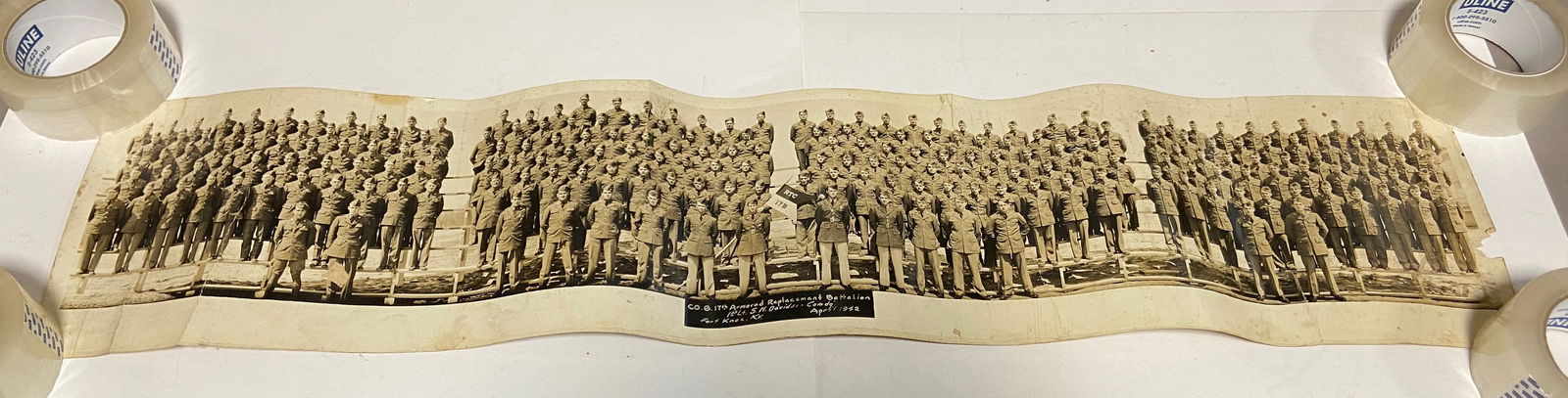 Lot of Panoramic Photos From US Military 1917-1942 - 11