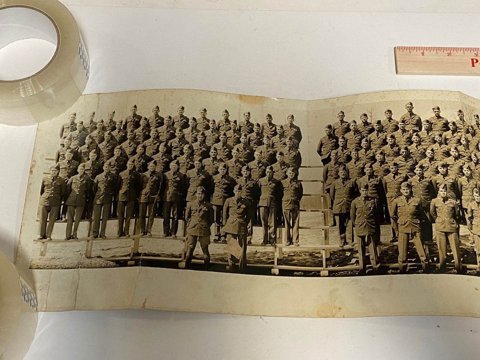 Lot of Panoramic Photos From US Military 1917-1942 - 13