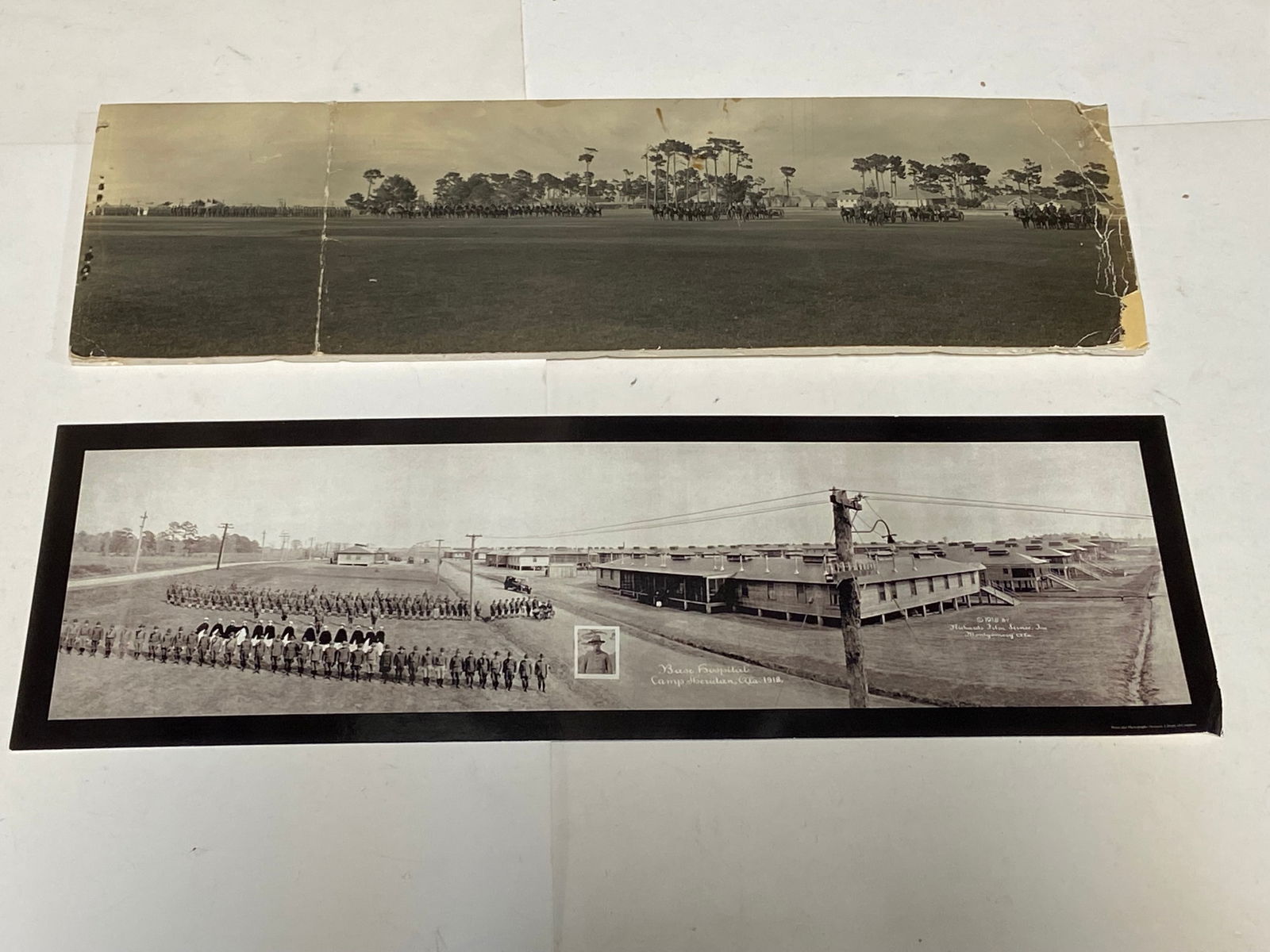 Lot of Panoramic Photos From US Military 1917-1942 - 2