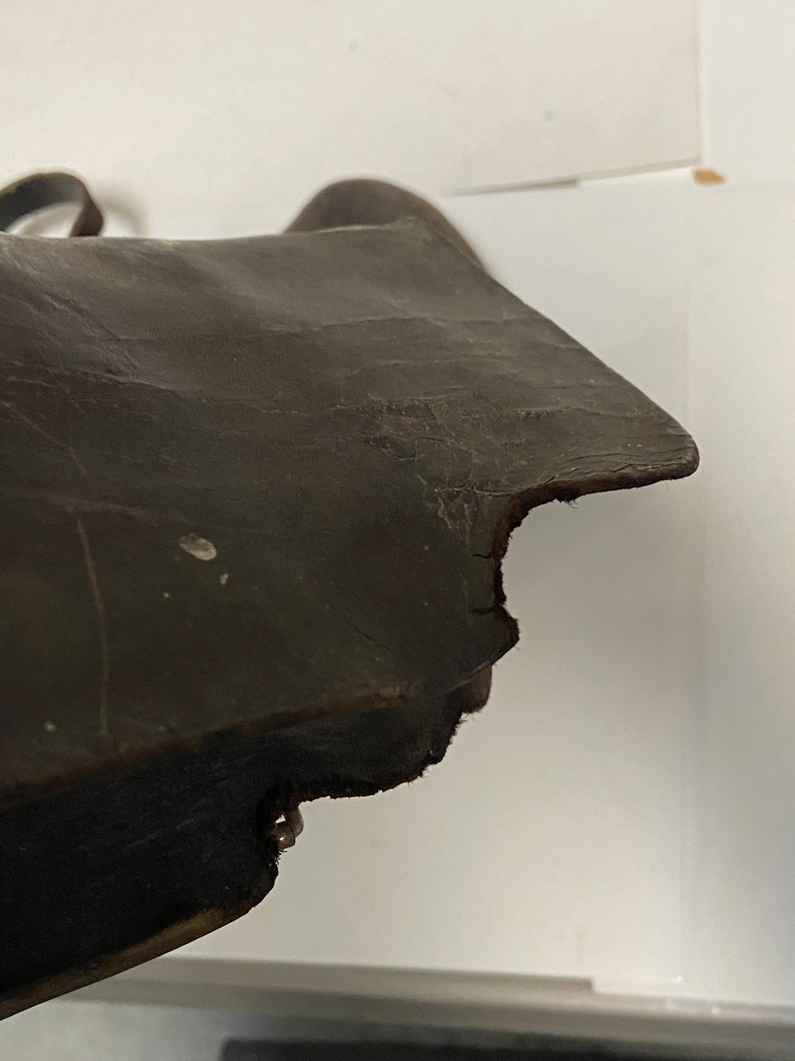 Early Pre-WWI Leather Cavalry Leggings/Gaiters - 8