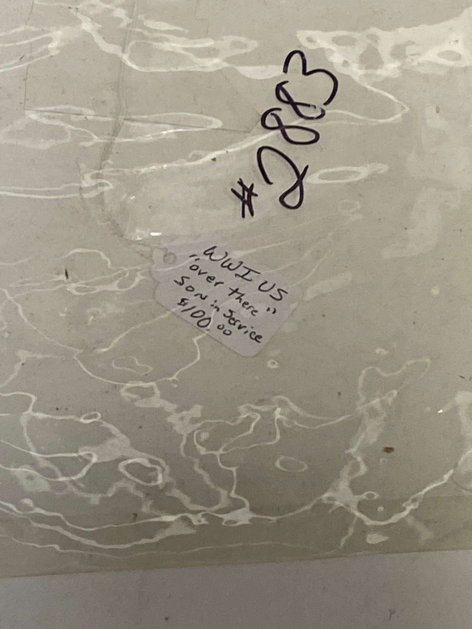 WWI “Over There” Son and Service Medical Corps Banner  - 2