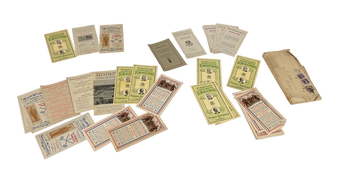 Vintage Grouping of WWI Era Modern Woodman of America Papers, Booklets, Letters, Etc. (1 of 8)