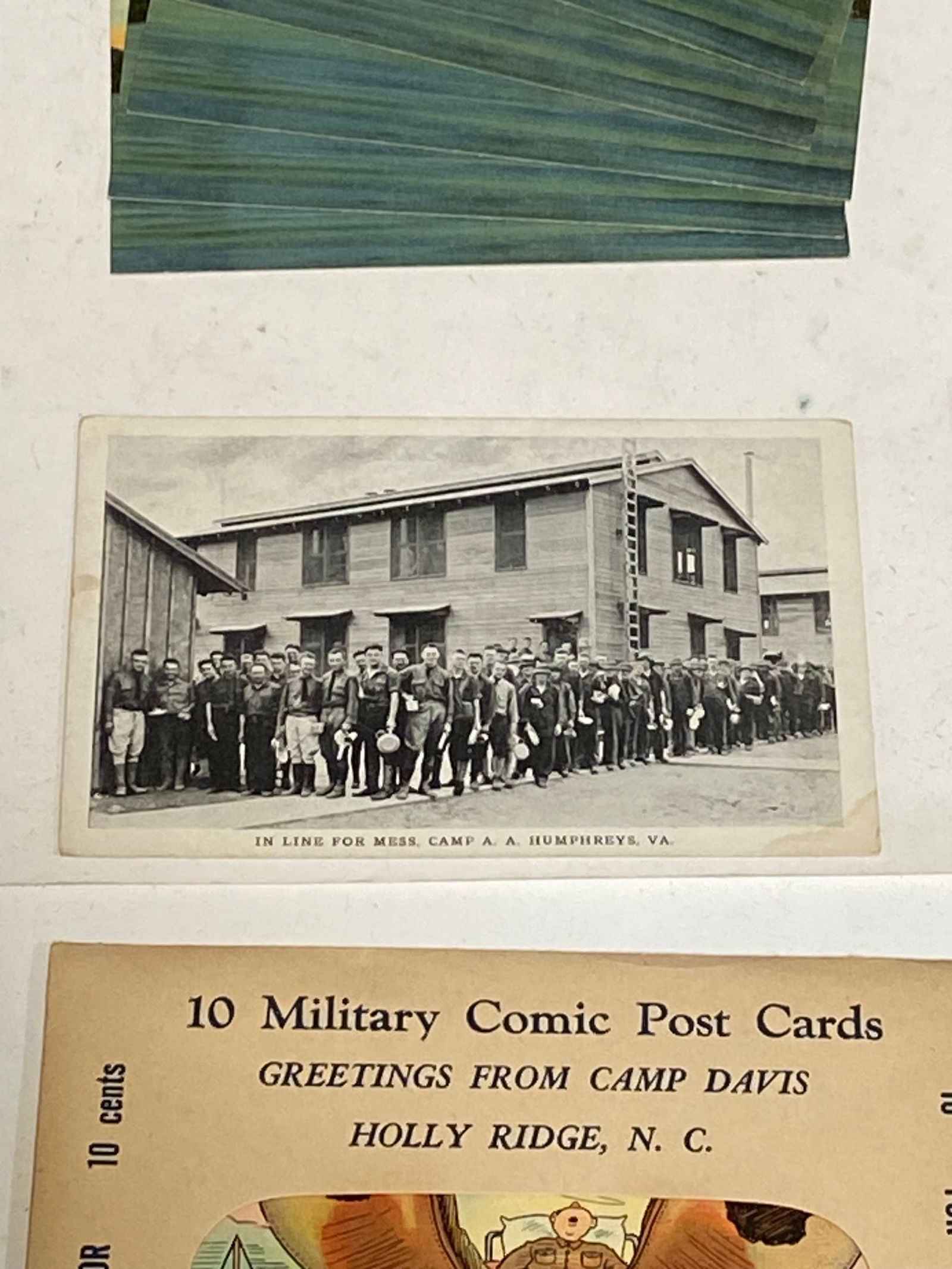 Sealed (7) Sets of (10) Military Comic Postcards Published by J.H. Aman & Sons. And More Postcard... - 4