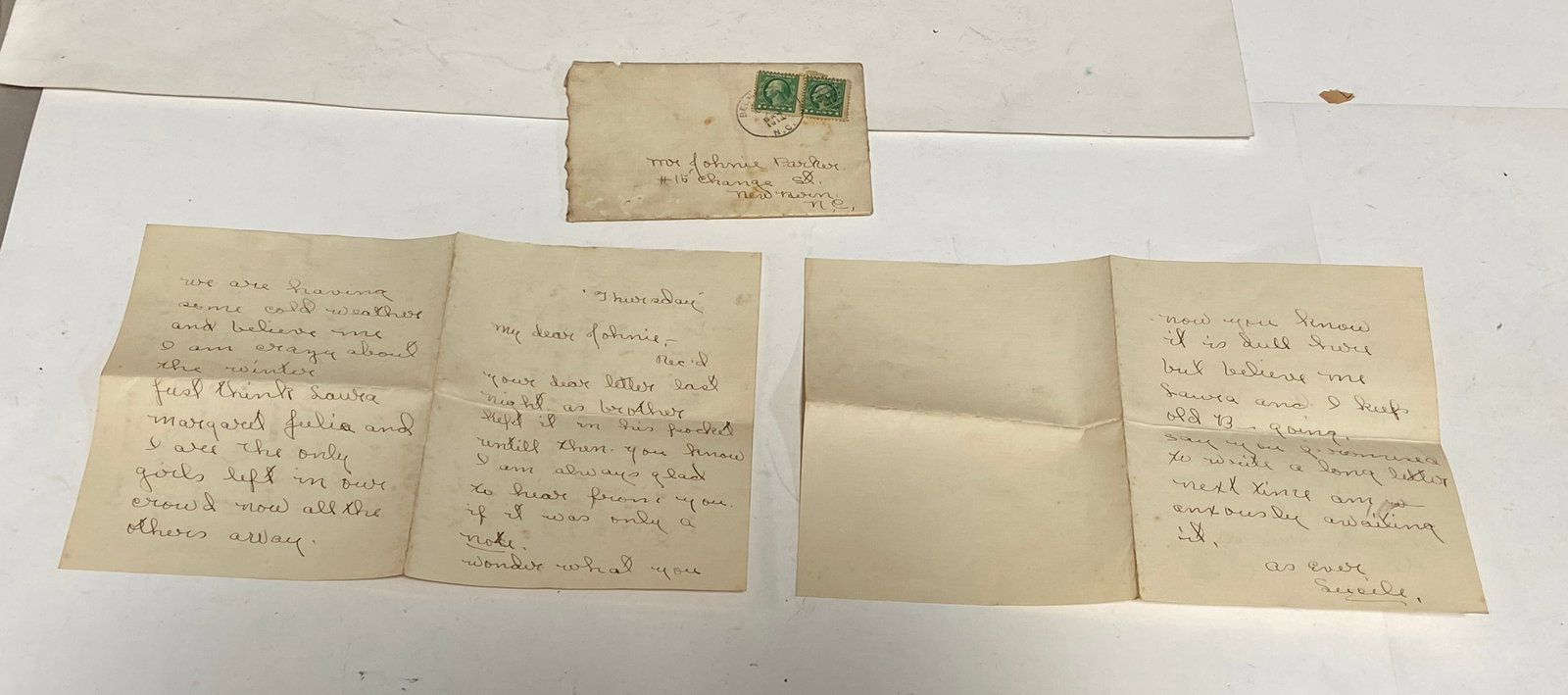 Box of Early WWI Soldier Personal Letters  - 17