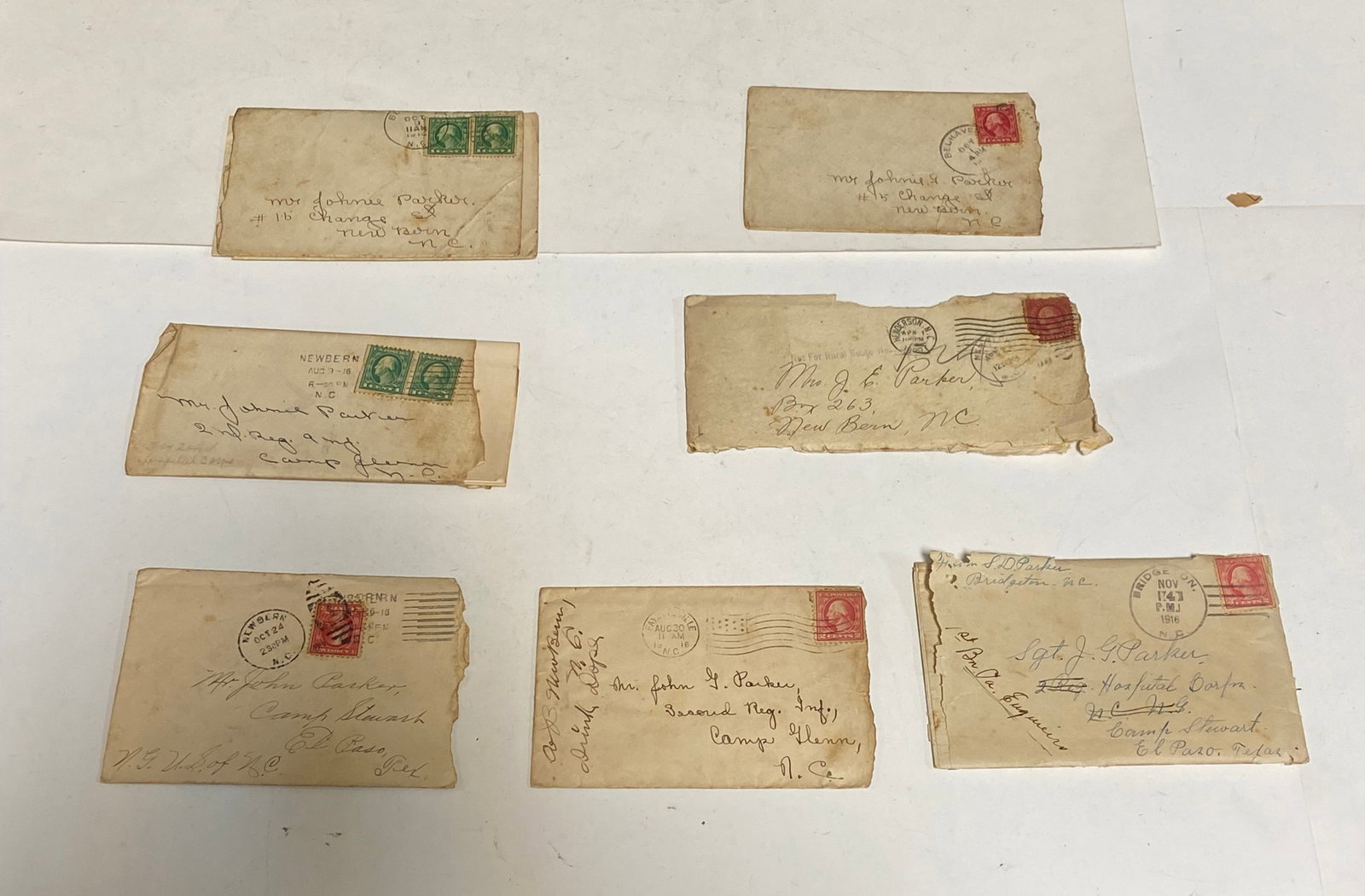 Box of Early WWI Soldier Personal Letters  - 20