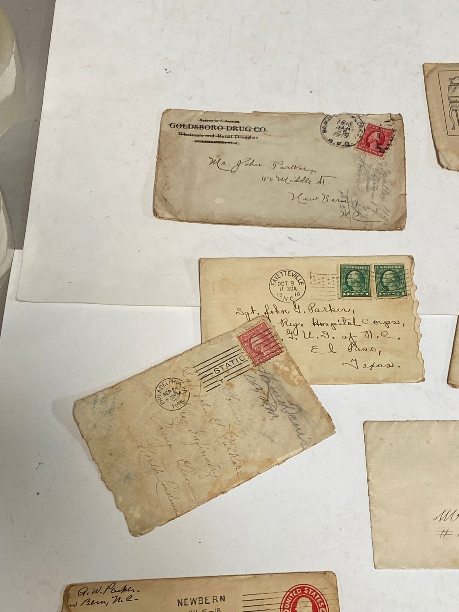 Box of Early WWI Soldier Personal Letters  - 3
