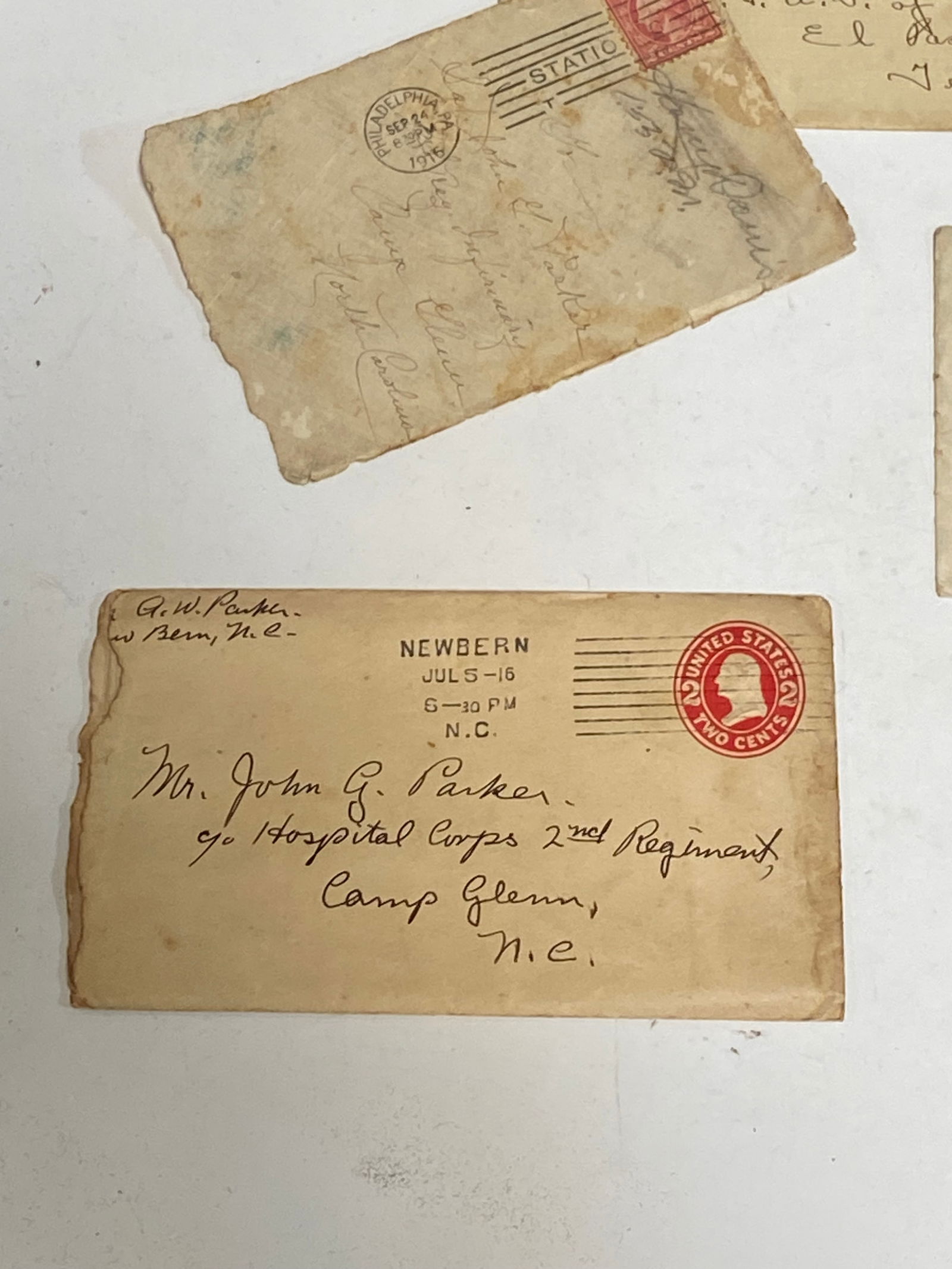Box of Early WWI Soldier Personal Letters  - 4