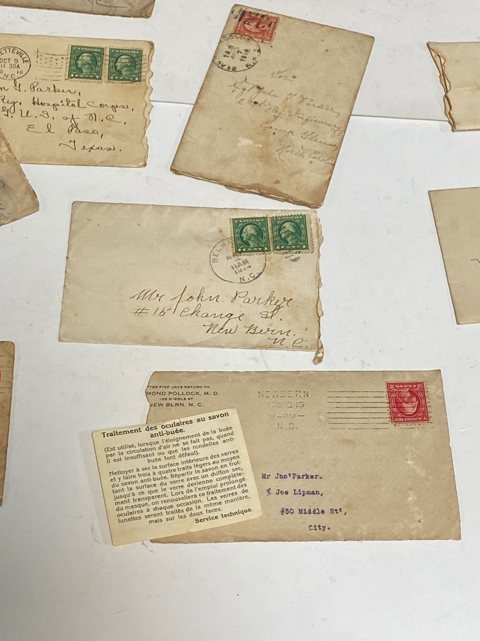 Box of Early WWI Soldier Personal Letters  - 5