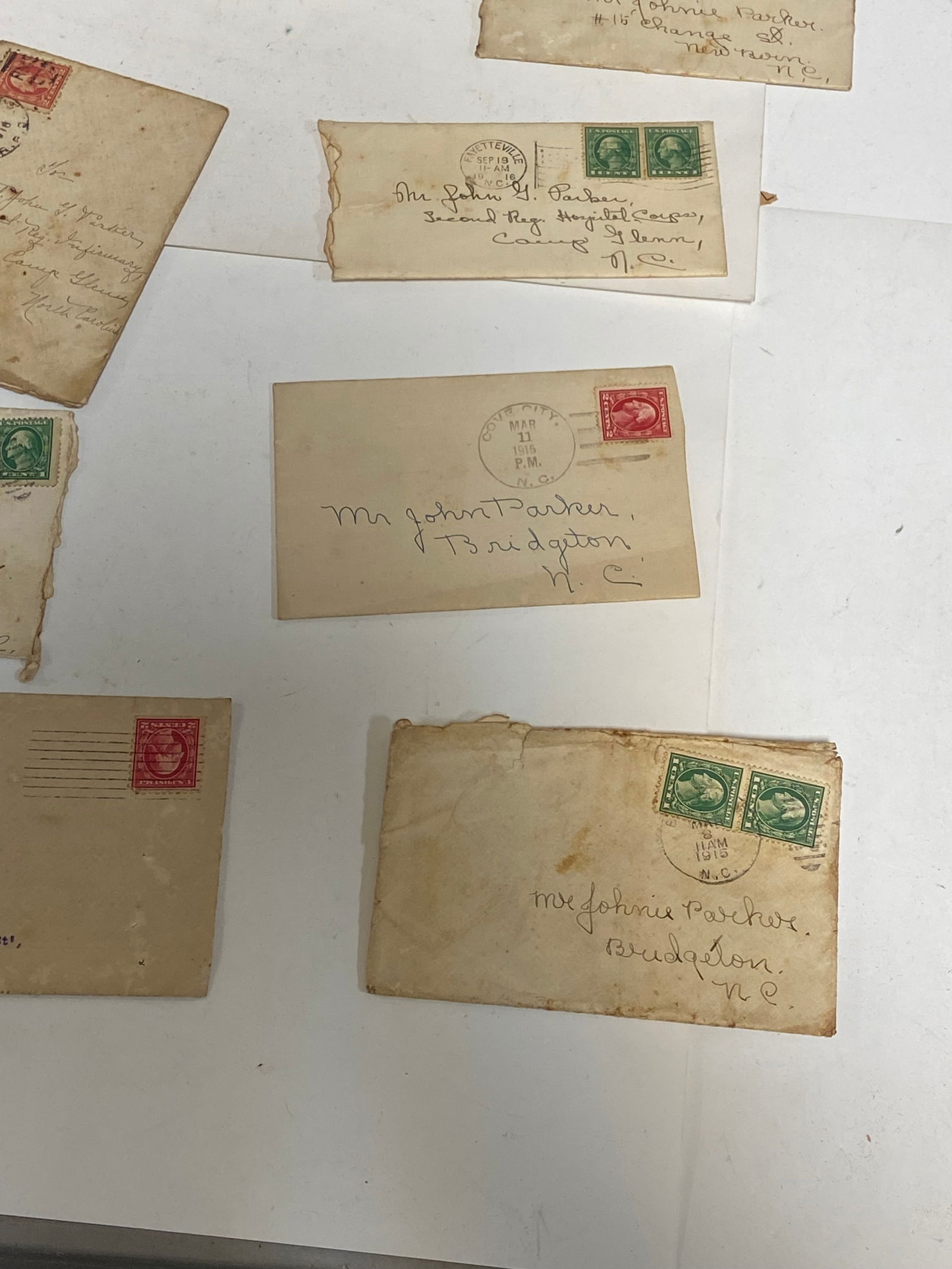 Box of Early WWI Soldier Personal Letters  - 7