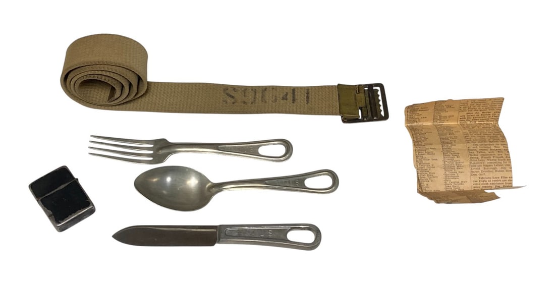 Interesting WWI Mess Kit ID’d Grouping - 7