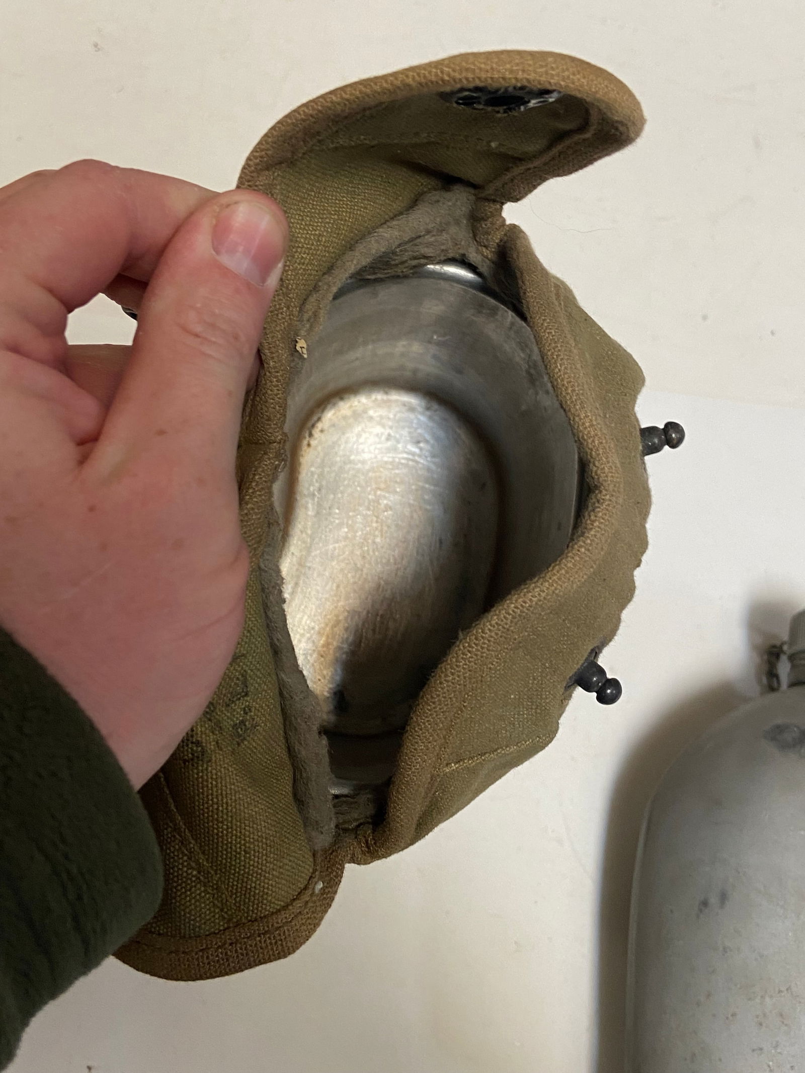 Excellent WWI Canteen, Cup and Cover - 4