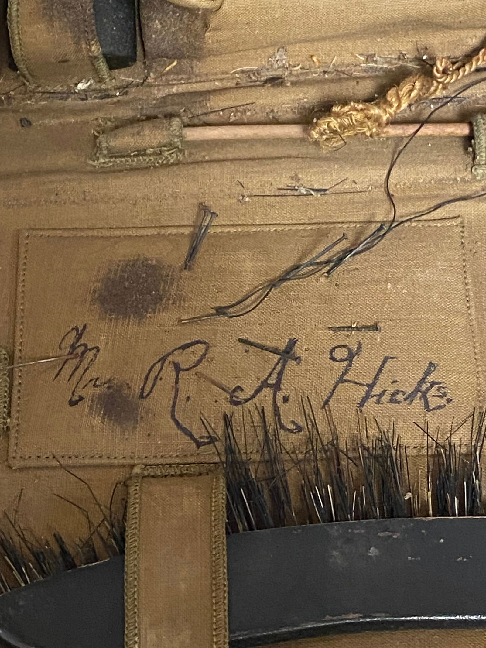 Extremely Interesting WWI Era US-Named Housewife Kit  - 5