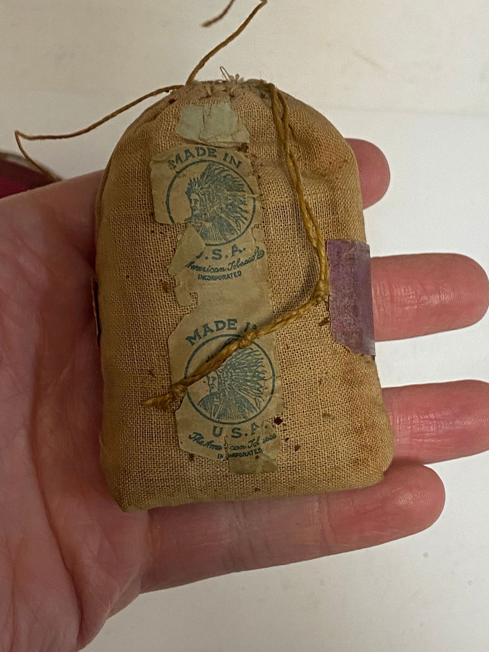 Named and Unit ID’d Tobacco Pouch  - 6