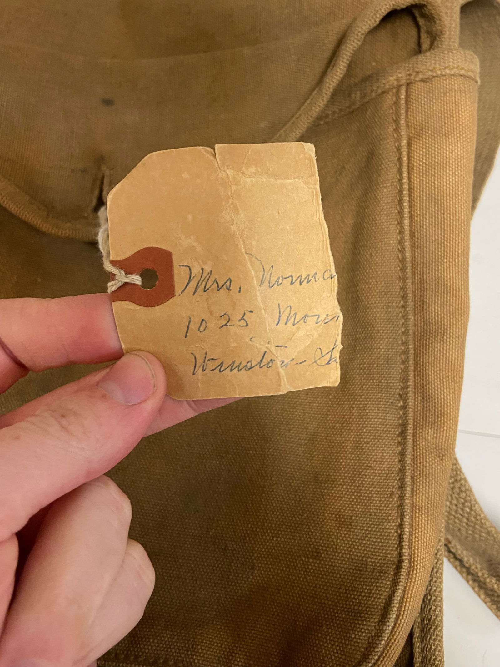 Nice WWI Type USMC Bayless Pack with American Red Cross Medical Bag - 2