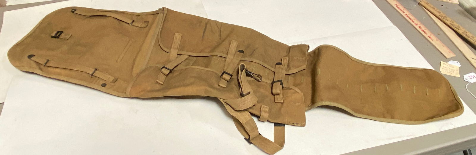 Nice WWI Type USMC Bayless Pack with American Red Cross Medical Bag - 4