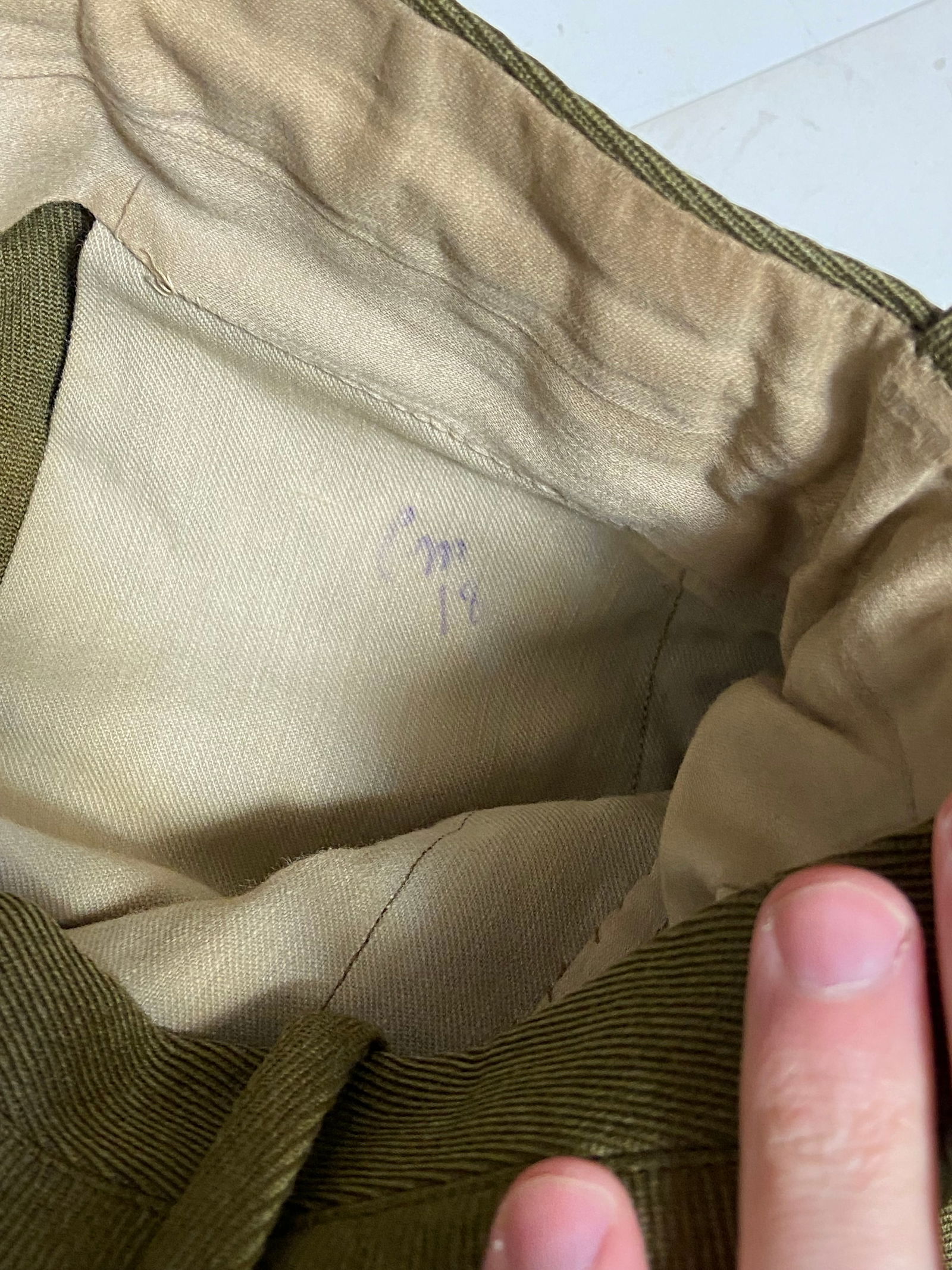 WWI 1st Army Medical Officers Uniform and Pants Dated 1919 With Medal and Insignia - 16