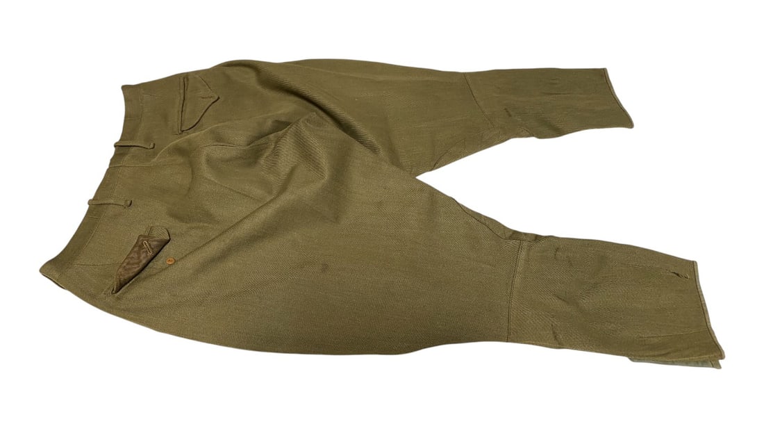 WWI 1st Army Medical Officers Uniform and Pants Dated 1919 With Medal and Insignia - 17