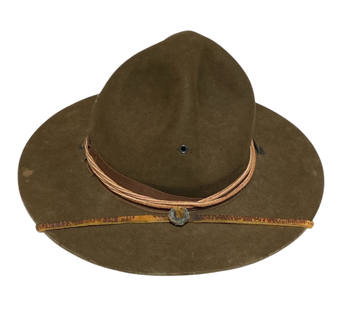 Excellent Collector Grade US WWI Army M1911 Felt Campaign/Drill Instructor Hat - 2