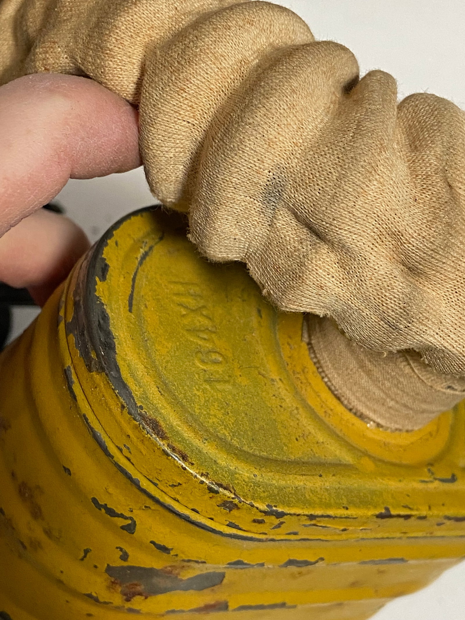 WWI Gas Mask & Mess Kit Grouping Named to John S. Hunter - 18