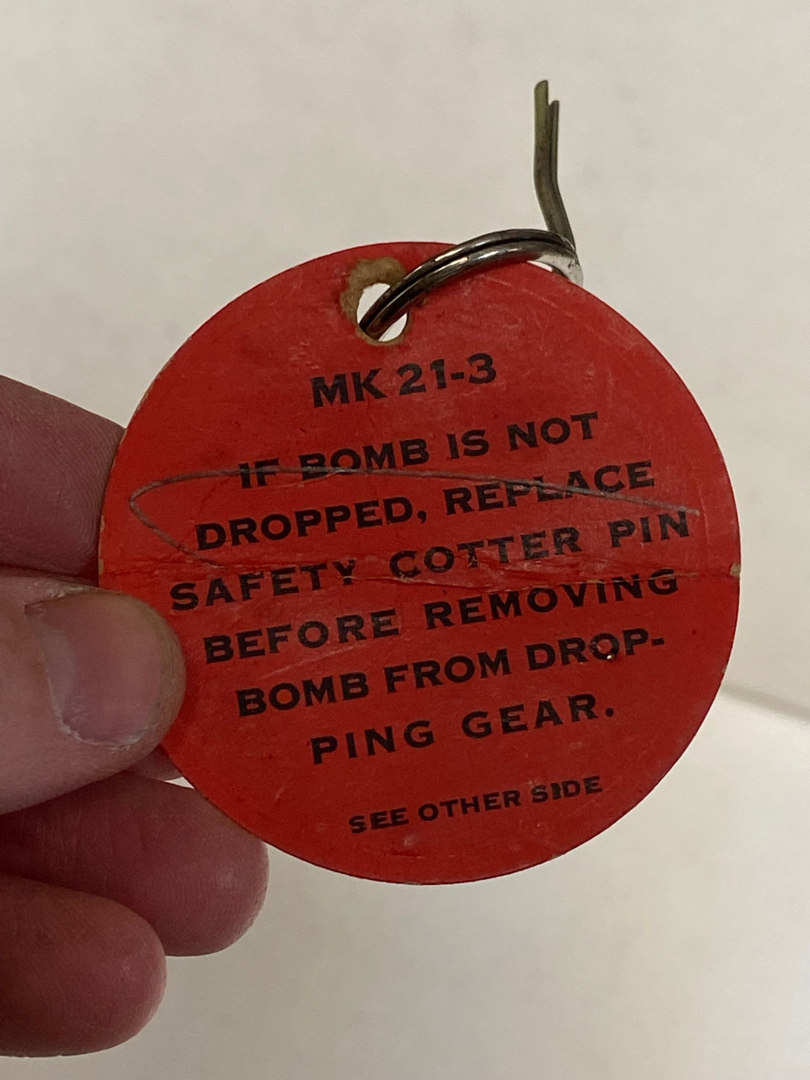 Mission Marked WWII Bomb Pin  - 3
