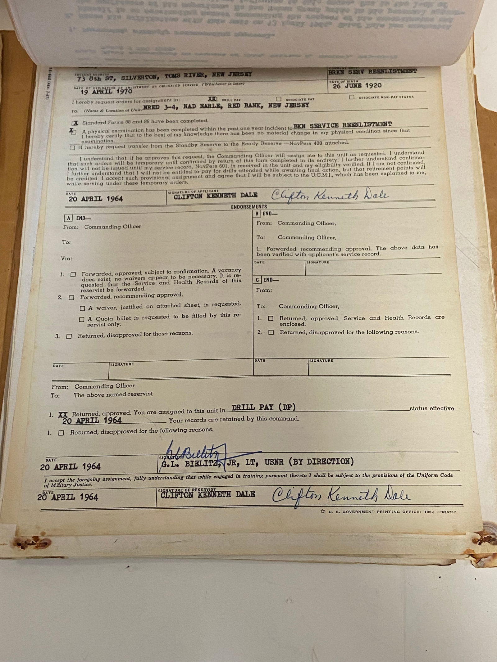 WWI Documents  - 7
