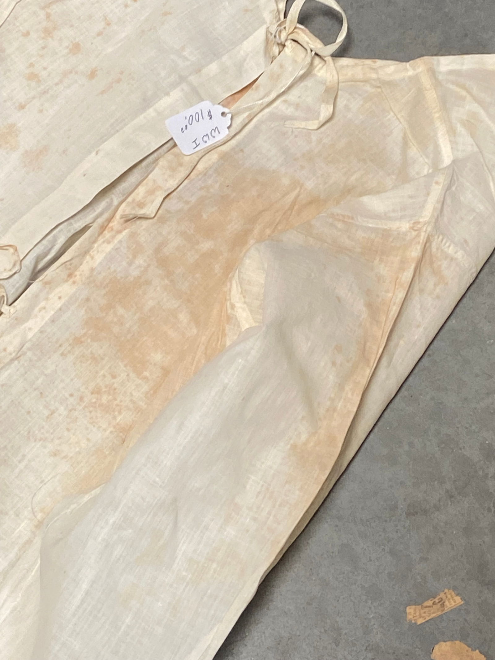 (2) Rare WWI Red Cross Nurse Dresses  - 4