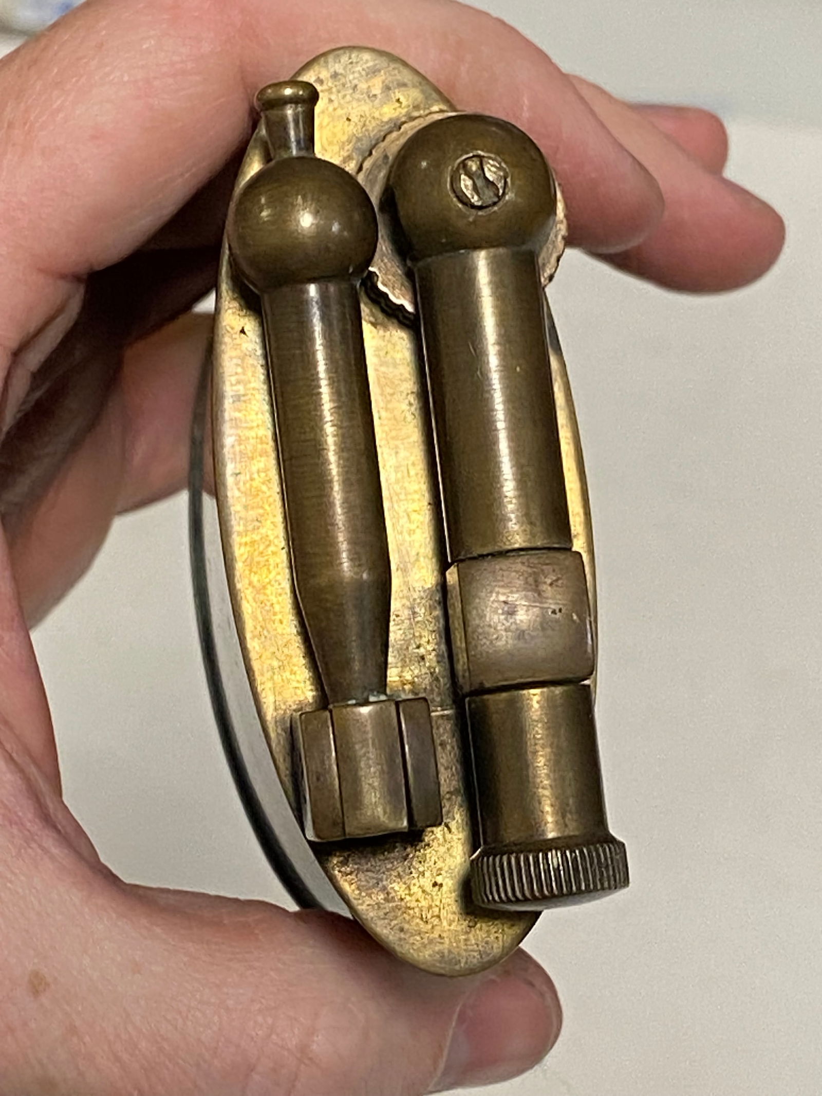 Vintage Brass Lighter - 4