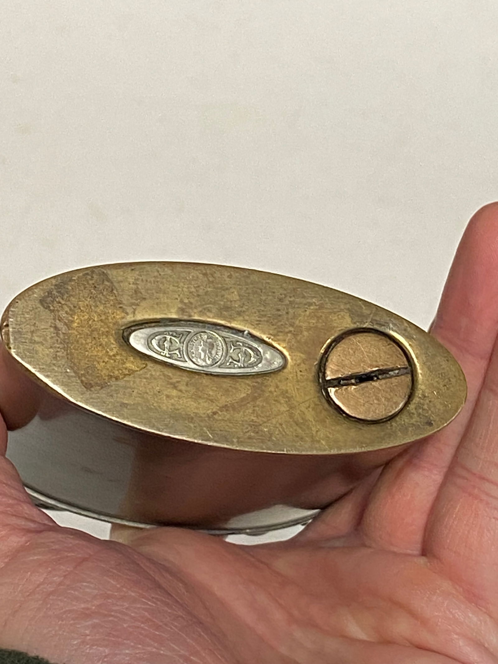 Vintage Brass Lighter - 5