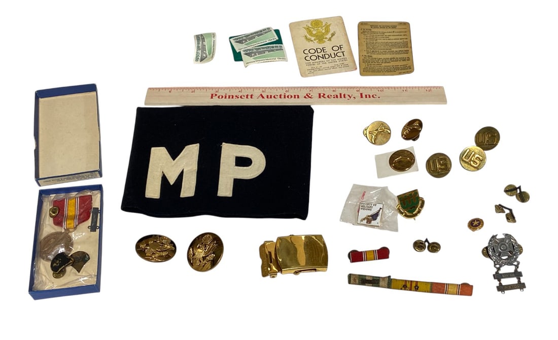 Vietnam Veteran Military Police Lot - 2