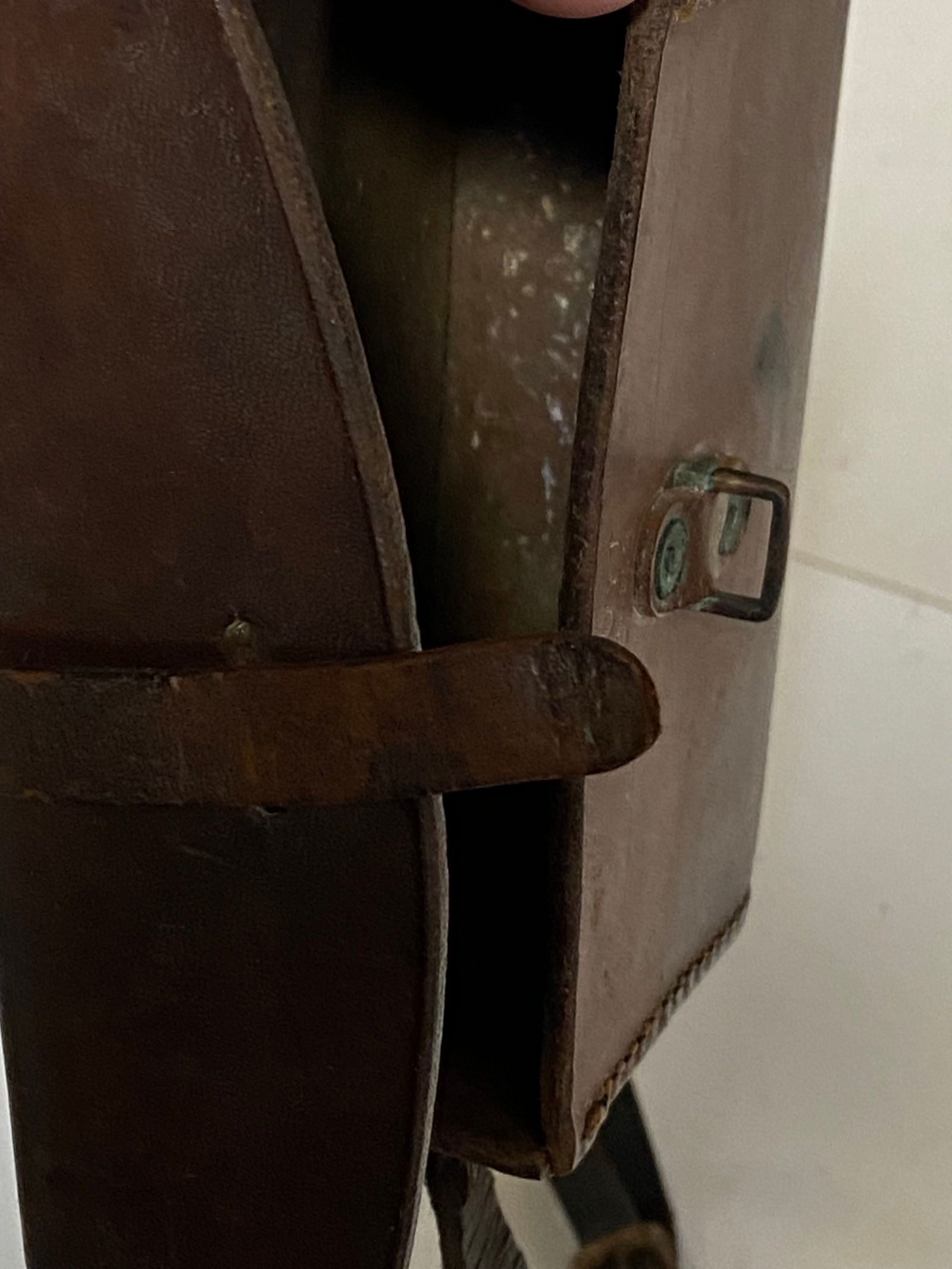 Hard To Find WWII Boyt 2-43 BAR Spare Parts Pouch with Art - 5