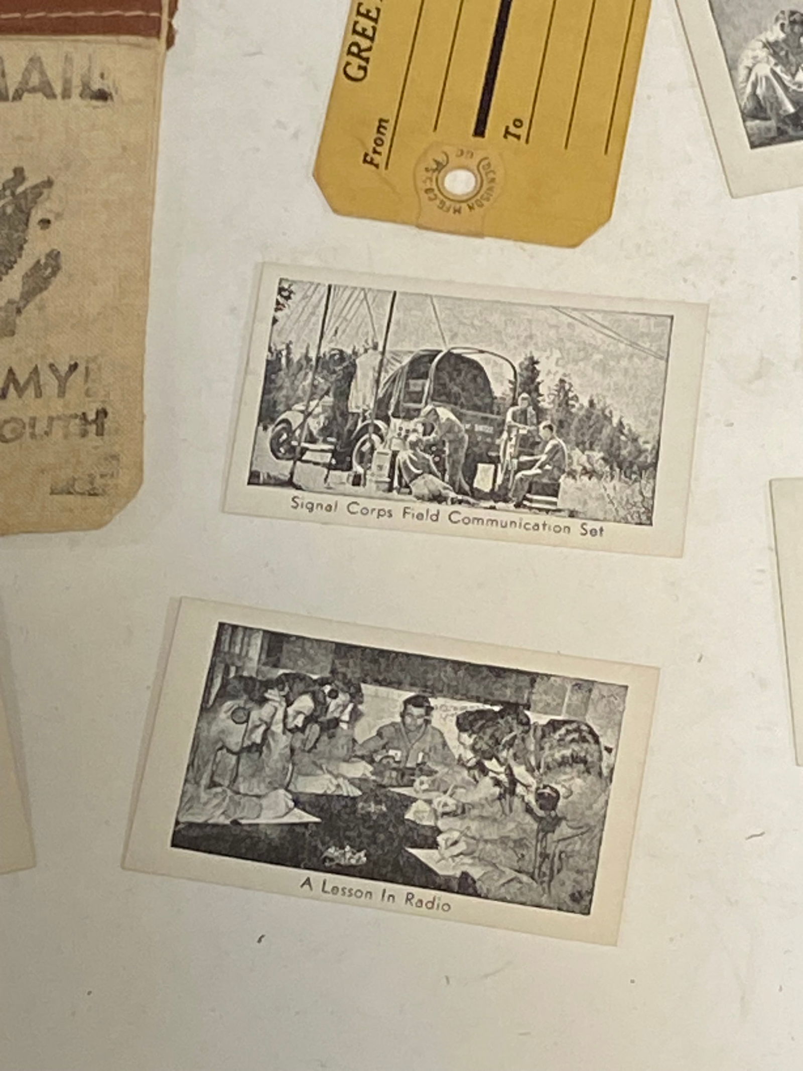 RARE US WWII Fort Monmouth NJ Mail Bag - 5