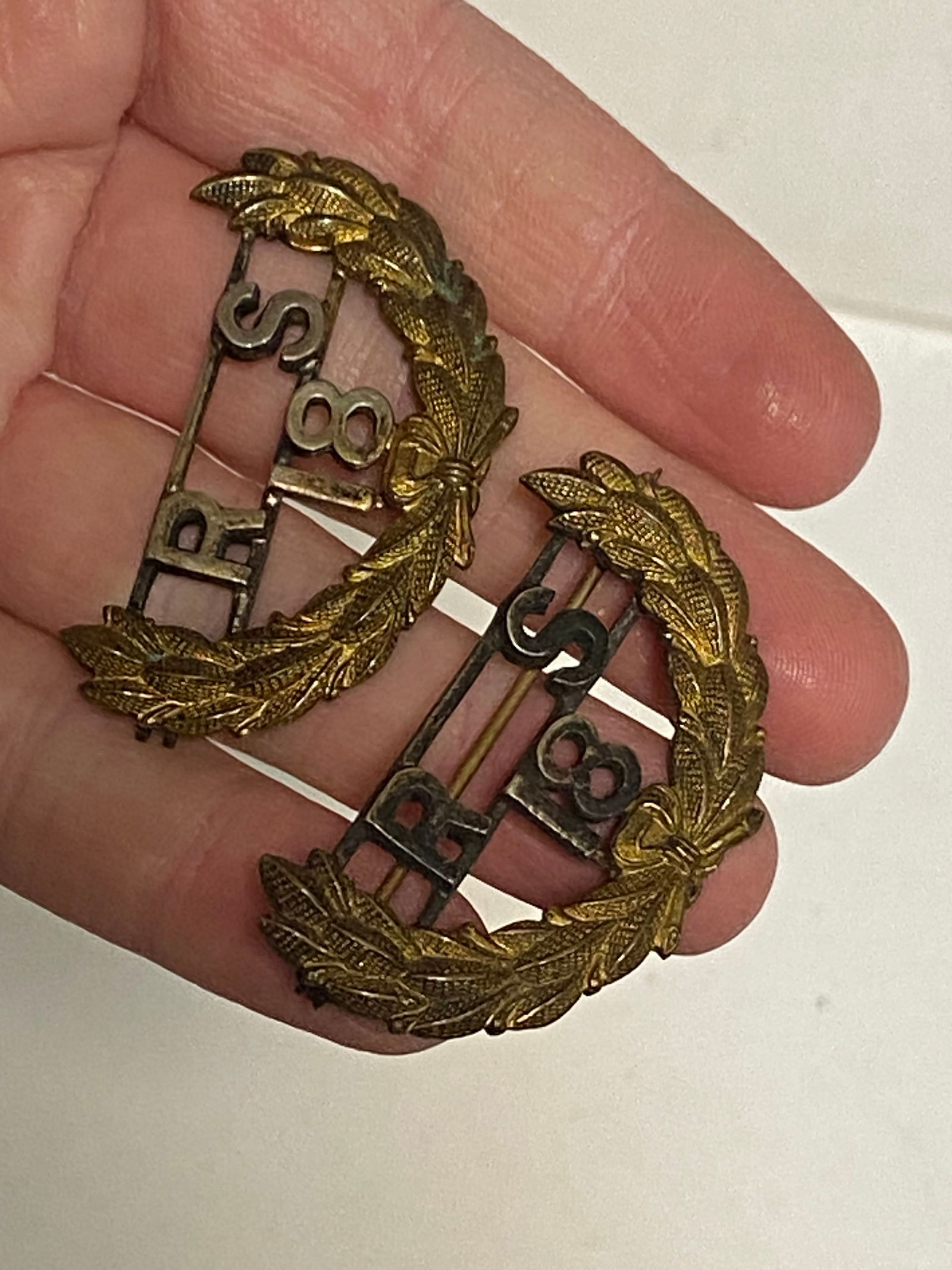 WWI US and England Pin Lot - 2