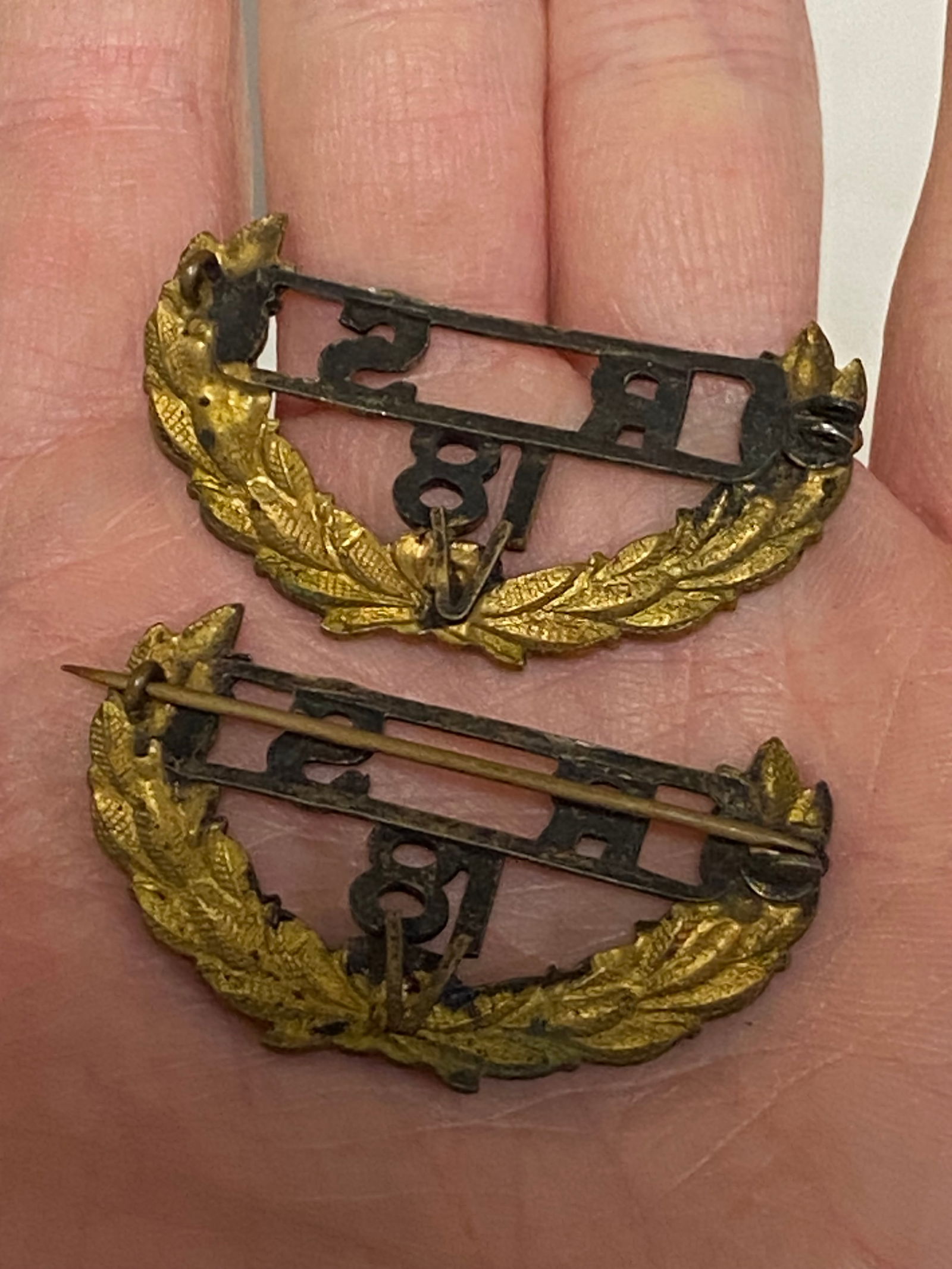 WWI US and England Pin Lot - 3