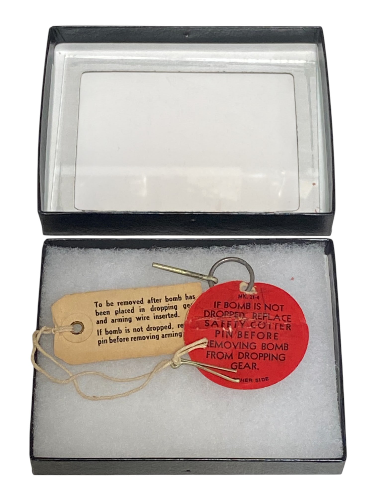 WWII Remove Safety Pin Tags Before Dropping Bomb - 2