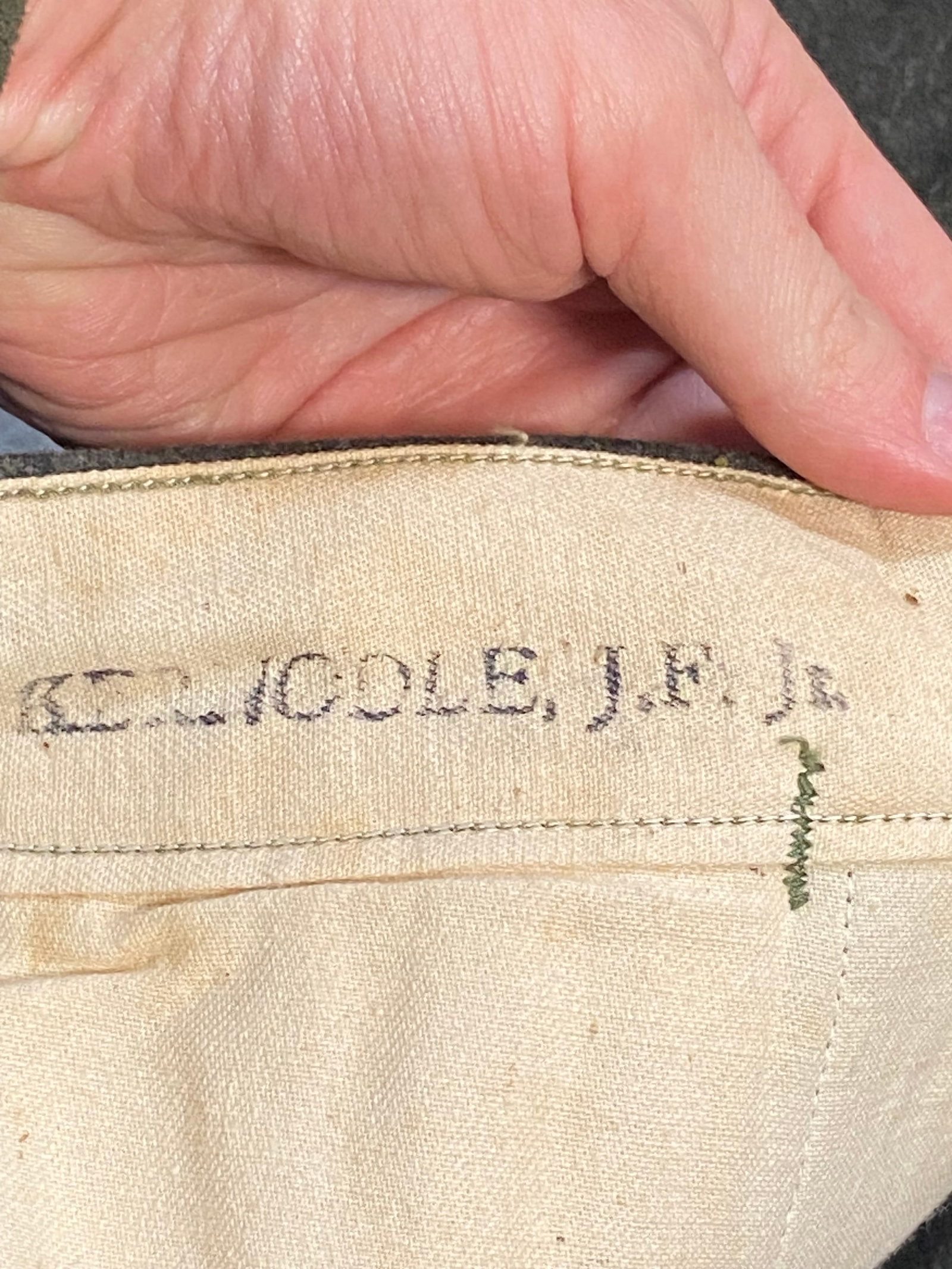 WWII USMC Uniform Grouping Belonging to J.F. Kernodle Jr. - 13