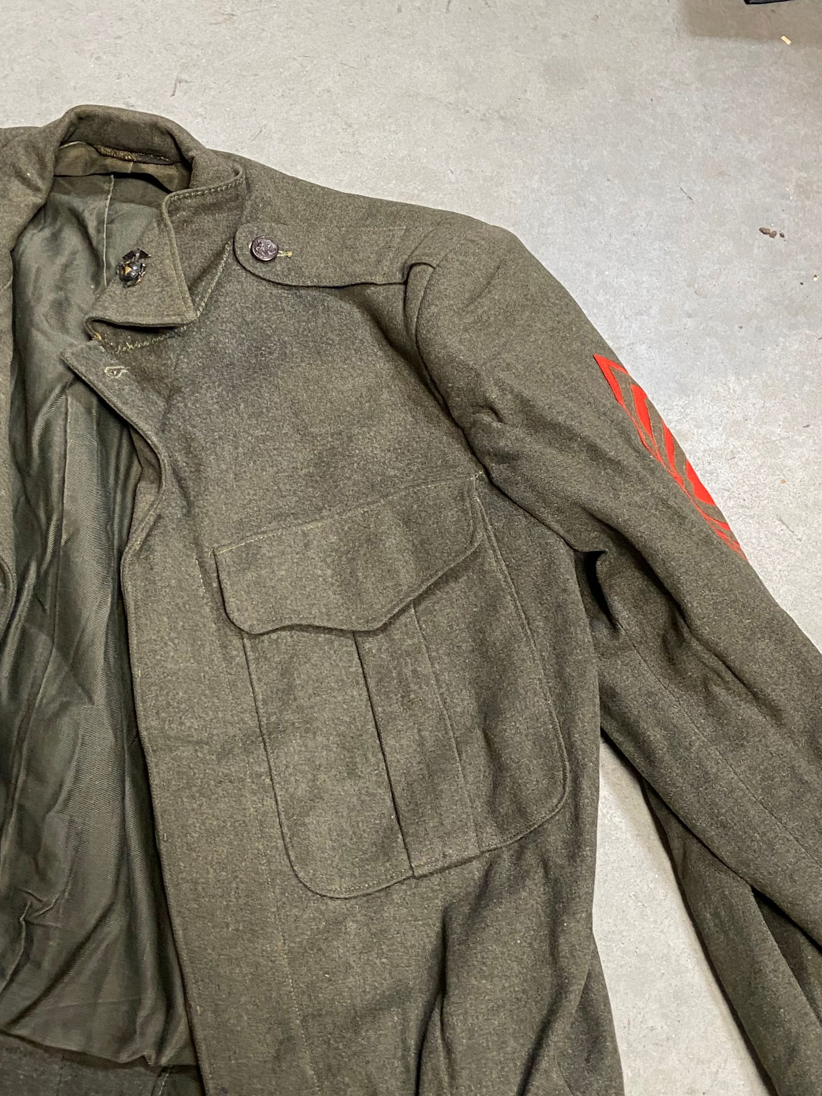 WWII USMC Uniform Grouping Belonging to J.F. Kernodle Jr. - 4