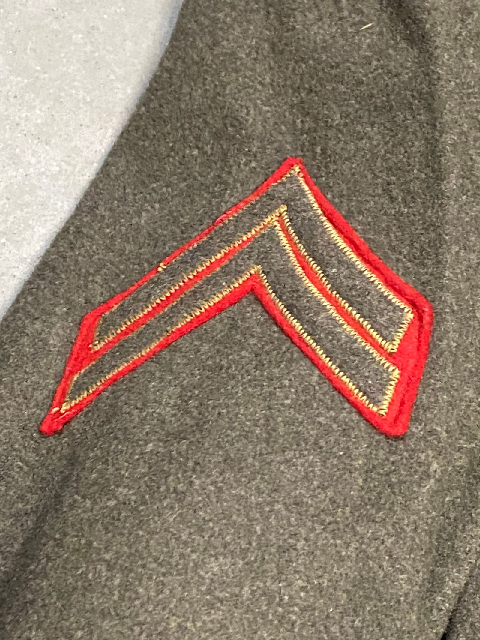 US WWII USMC Uniform Grouping Belonging to R. Pullinger - 5