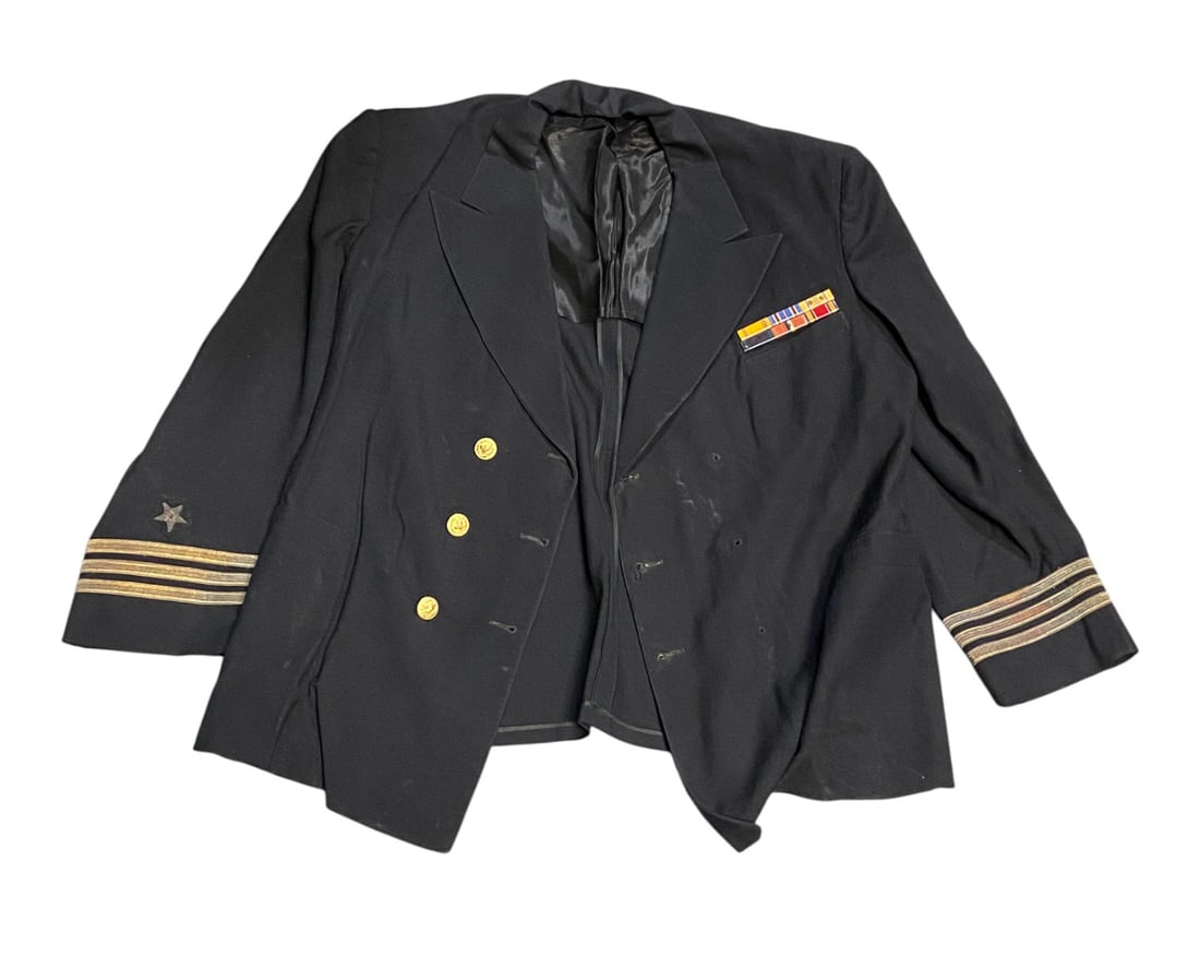 WWII US Navy Uniform Grouping Belonging to P.M.M. - 2