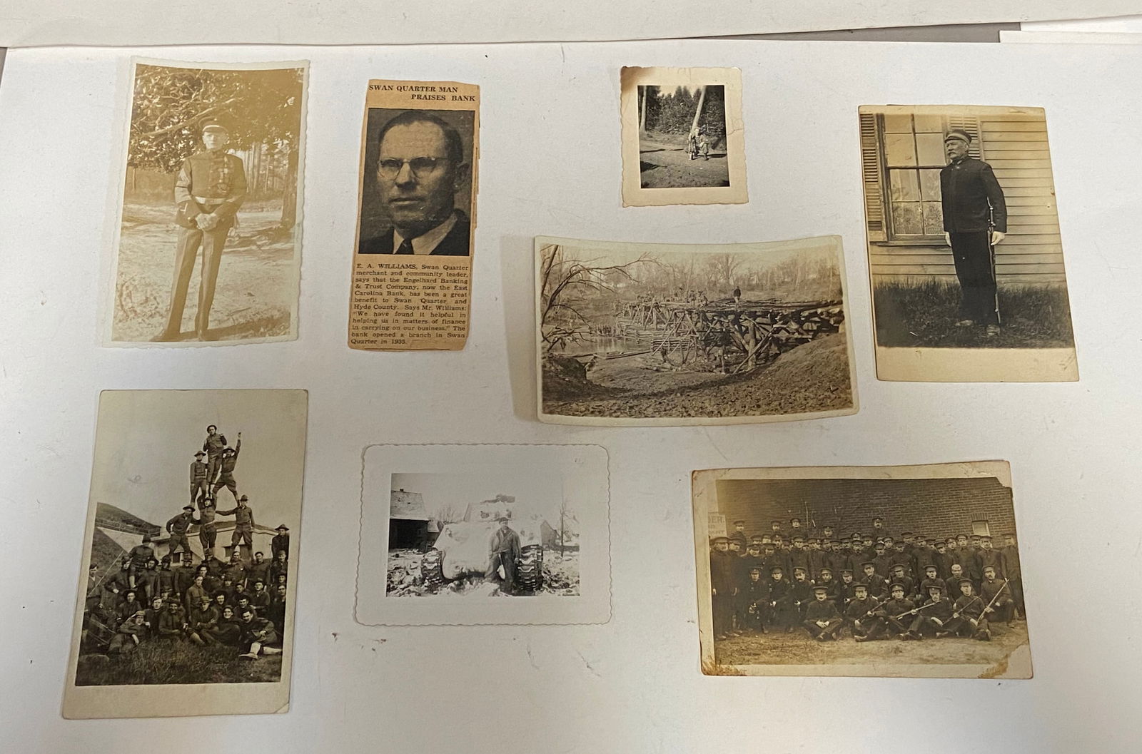 Photo Grouping from Spanish American War - WWII - 2