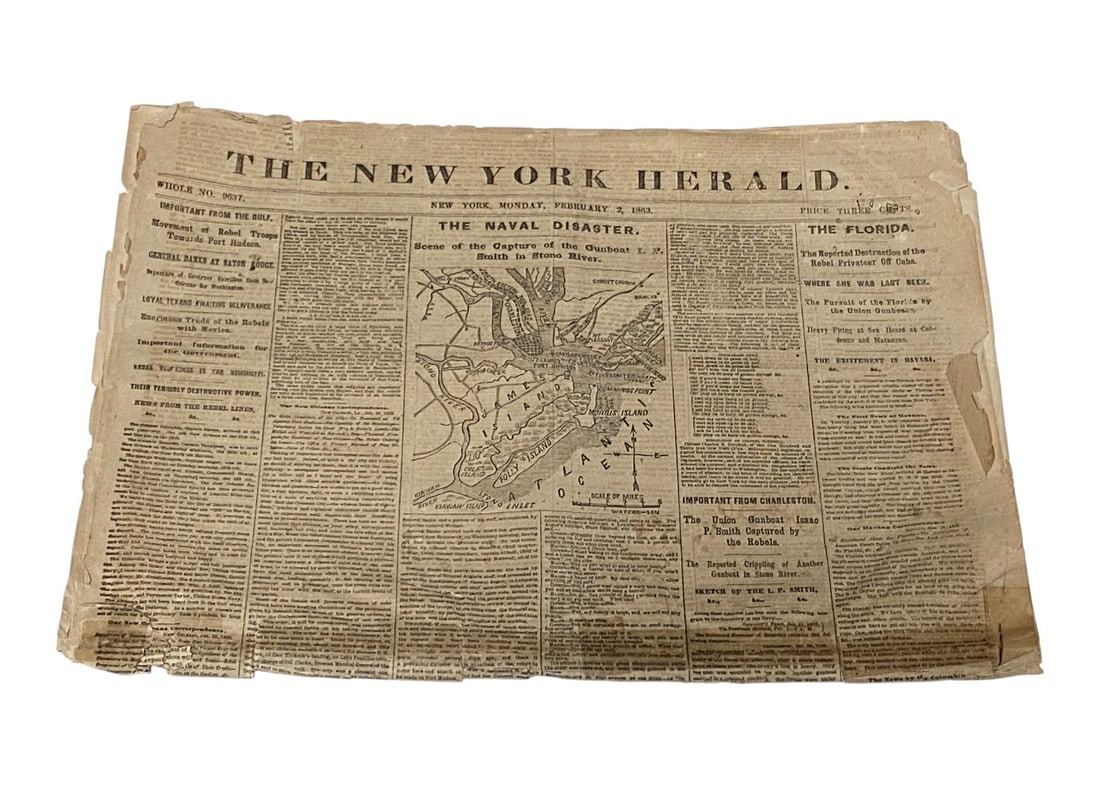 (3) Civil War Newspapers - 7