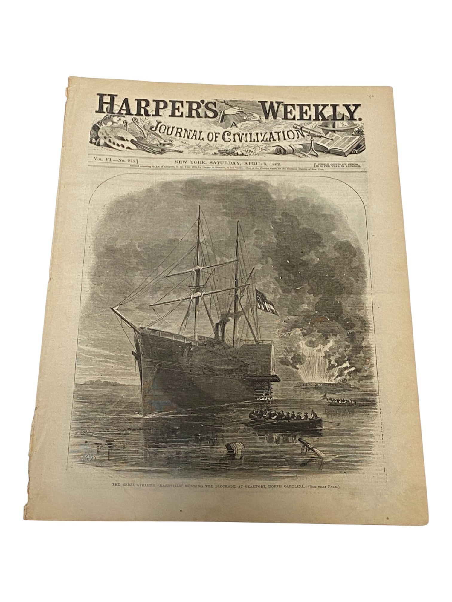 (3) Civil War Newspapers - 8