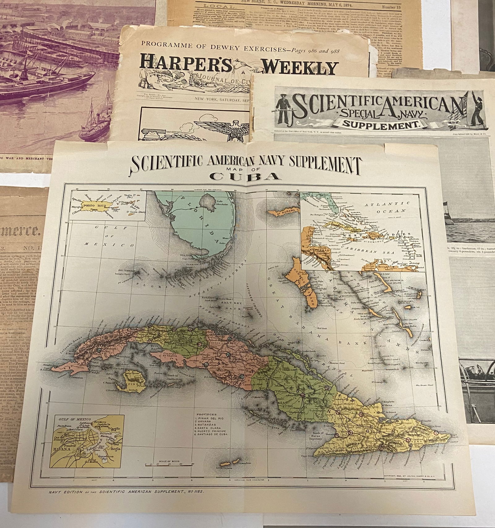Spanish American War Era Newspapers - 2