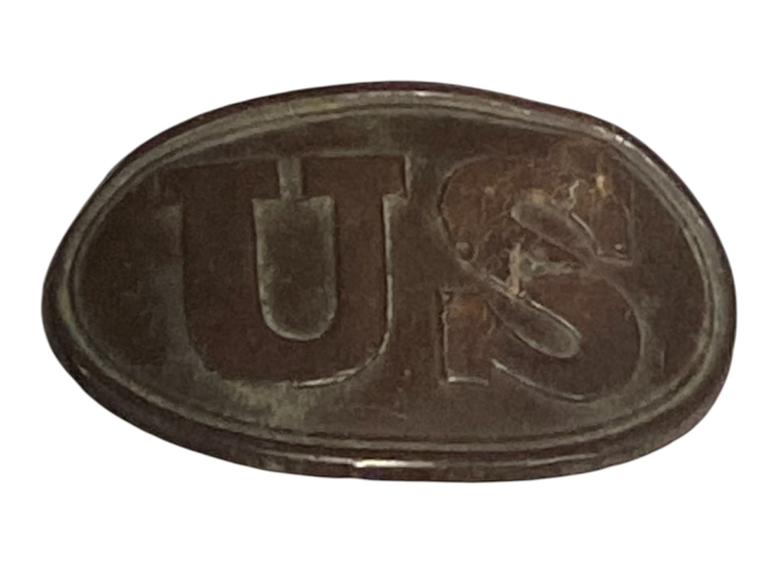 Civil War Oval Puppy Paw Union Belt Buckle: See Photos. Buyer Use Best Judgement.