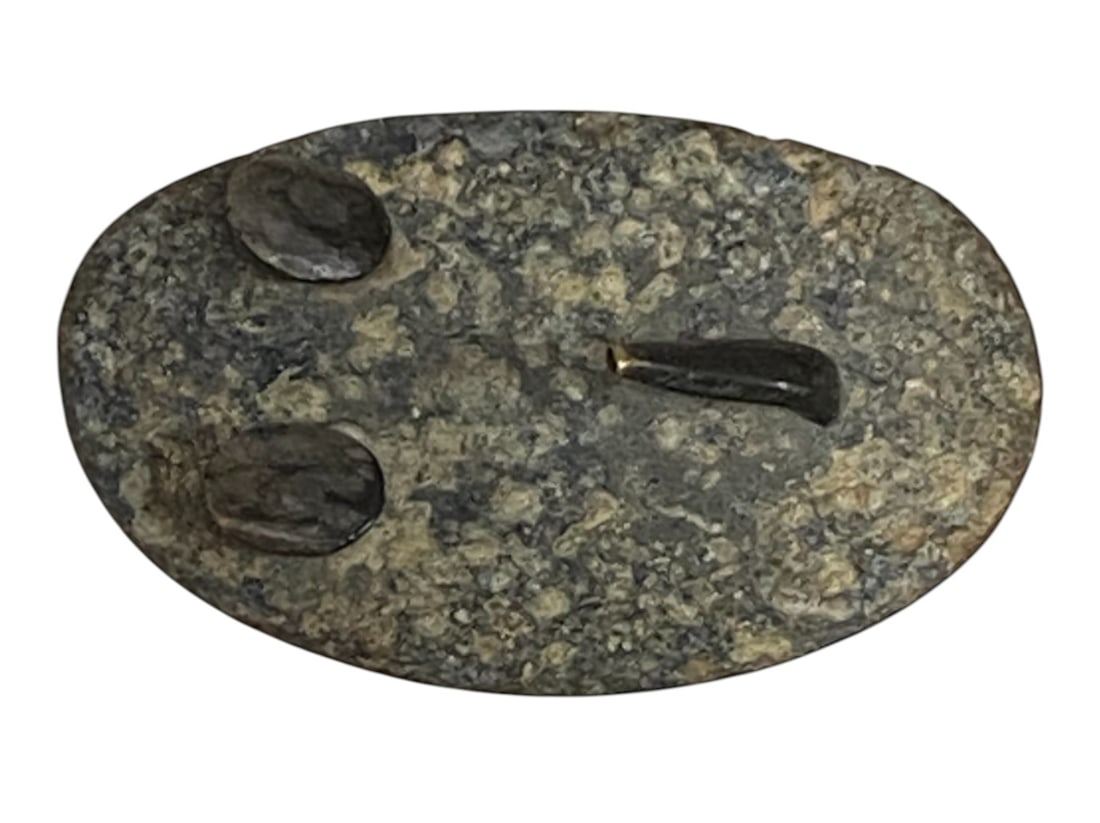 Civil War Oval Puppy Paw Union Belt Buckle - 2