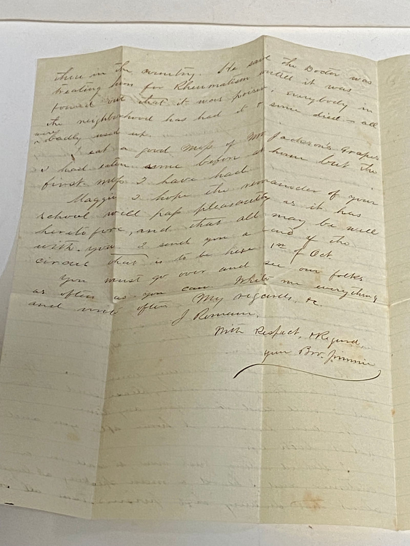 Approximately 20+ Civil War Letters Some Framed - 13