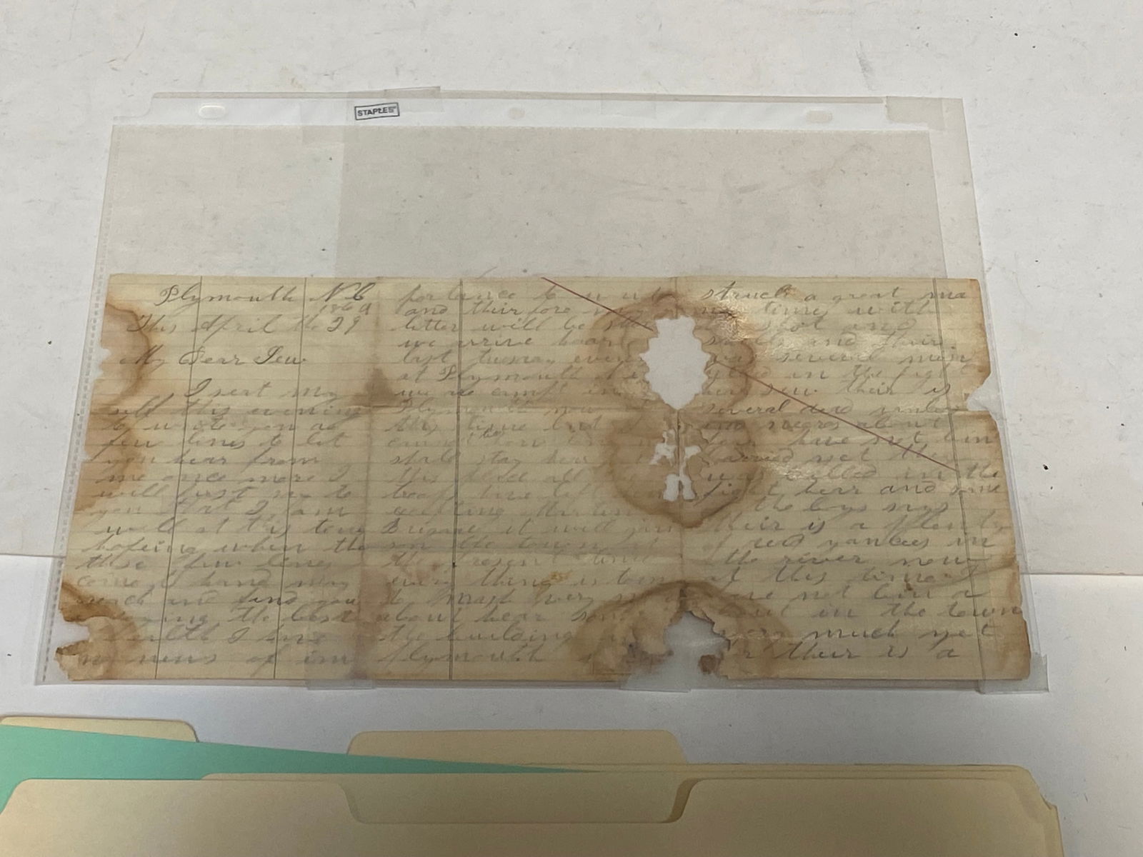 Approximately 30+ Civil War Letters Belonging to the Keel Family - 10